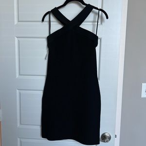 NWT Babaton Sculpt Knit Black Dress